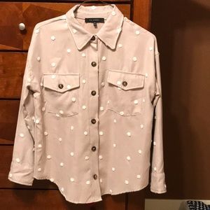 Blu Pepper button down shirt